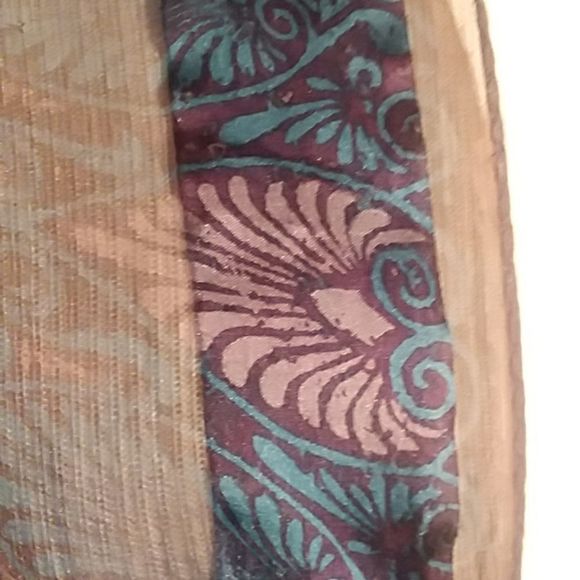 Perry Ellis sheer scarf purple, blue,bronze, and black - Picture 5 of 13